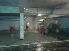 Parking podziemny - Beton powierzchniowo utwardzony